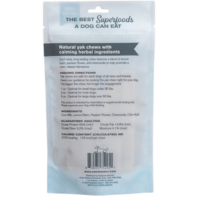Badlands Ranch Superchew Calming Formula Dog Chews, Small, 1-oz, 5-count - 0
