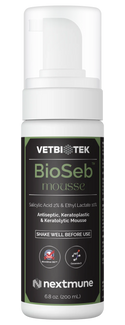 VetBiotek BioSeb Antiseptic Mousse For Dogs & Cats (200 ml)