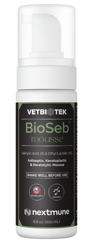 VetBiotek BioSeb Antiseptic Mousse For Dogs & Cats (200 ml)