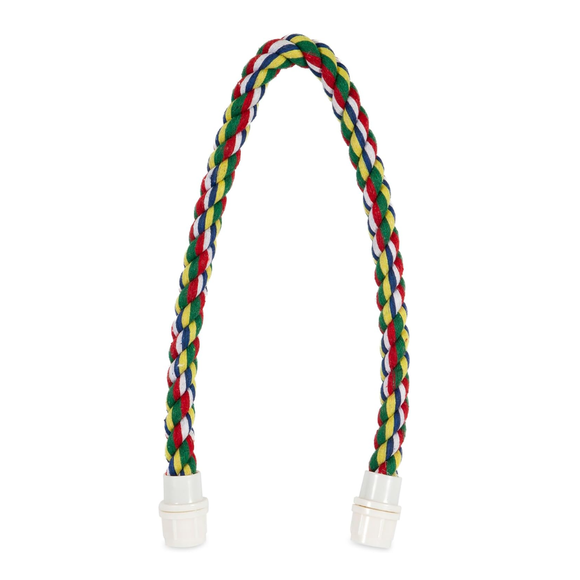 JW Pet Multi-Color Flexible Comfy Rope Bird Cage Perch