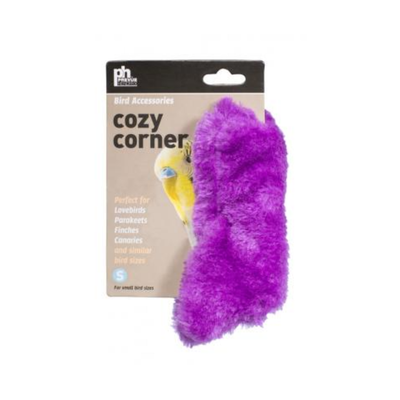 Prevue Pet Cozy Corner Fleece Cage Blanket for Birds - Small