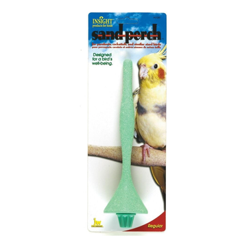 JW Pet InSight Sand Perch Bird Accessory for Nail Trimming - Regular