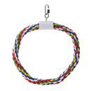 JW Pet Swing N' Perch Cotton Rope Bird Swing Toy for Birds