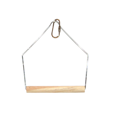 E Cages Economy Wooden Bird Swing Perch - Medium