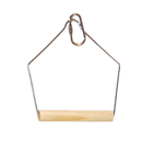 E Cages Economy Wooden Bird Swing Perch - Small
