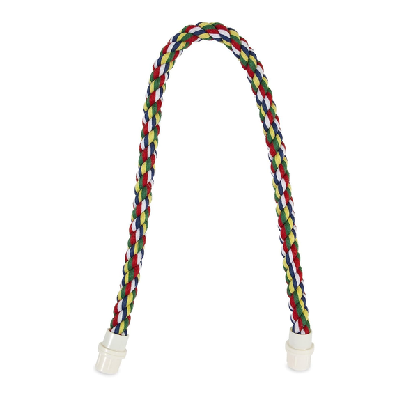 JW Pet Multi-Color Flexible Comfy Rope Bird Cage Perch