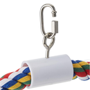 JW Pet Swing N' Perch Cotton Rope Bird Swing Toy for Birds 