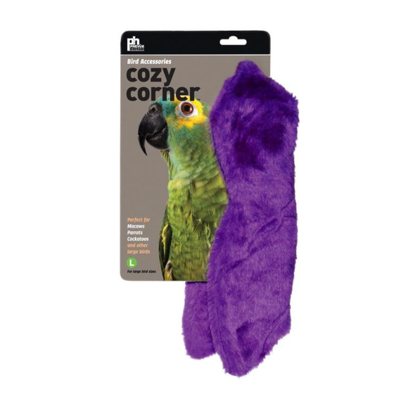 Prevue Pet Cozy Corner Fleece Cage Blanket for Birds - Large
