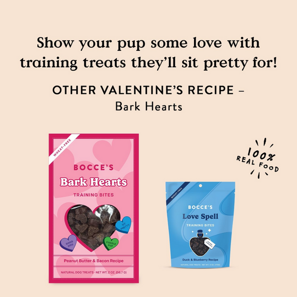 Bocce's Bakery Love Spell Duck & Blueberry Training Bites (6 oz)