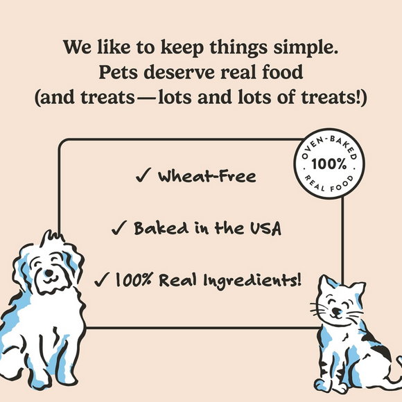 Bocce's Bakery Love Struck Salmon & Sweet Potato Soft & Chewy Dog Treats (6 oz)