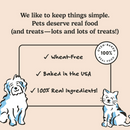 Bocce's Bakery Love Potion No. K-9 with Peanut Butter, Banana, & Carob - Soft & Chewy Dog Treats (6 oz)-3