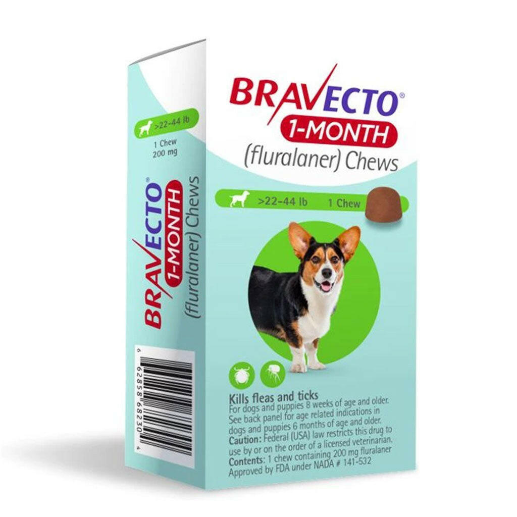 Bravecto 1 month chews, Bravecto for dogs