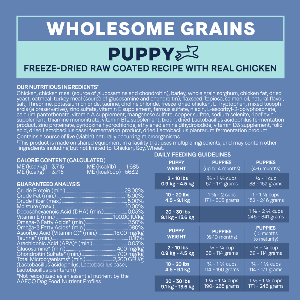 Canidae Pure Petite Premium Recipe Puppy with Chicken and Wholesome Grains Dry Dog Food