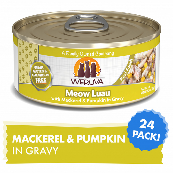 Weruva Meow Luau With Mackerel and Pumpkin Canned Cat Food