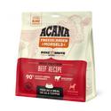 ACANA Freeze Dried Dog Food & Topper, Grain Free, High Protein,  Fresh & Raw Animal Ingredients, Ranch-Raised Beef Recipe, Morsels