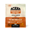 ACANA Freeze Dried Dog Food & Topper, Grain Free, High Protein,  Fresh & Raw Animal Ingredients, Free-Run Turkey Recipe, Patties