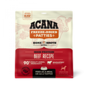 ACANA Freeze Dried Dog Food & Topper, Grain Free, High Protein,  Fresh & Raw Animal Ingredients, Ranch Raised Beef Recipe, Patties