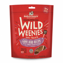 Stella & Chewy's Wild Weenies Grain Free Red Game Bird Recipe Freeze Dried Raw Dog Treats