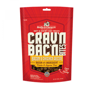 Stella & Chewy's Crav'n Bac'n Bites Bacon & Chicken Recipe Dog Treats