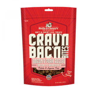 Stella & Chewy's Crav'n Bac'n Bites Bacon & Pork Recipe Dog Treats