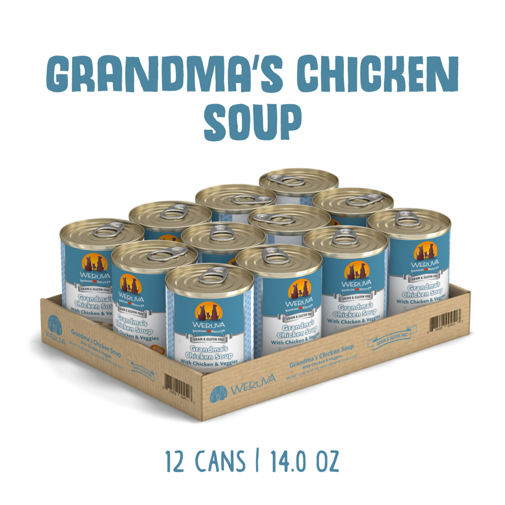 Weruva Grandma's Chicken Soup with Chicken & Veggies Canned Dog Food