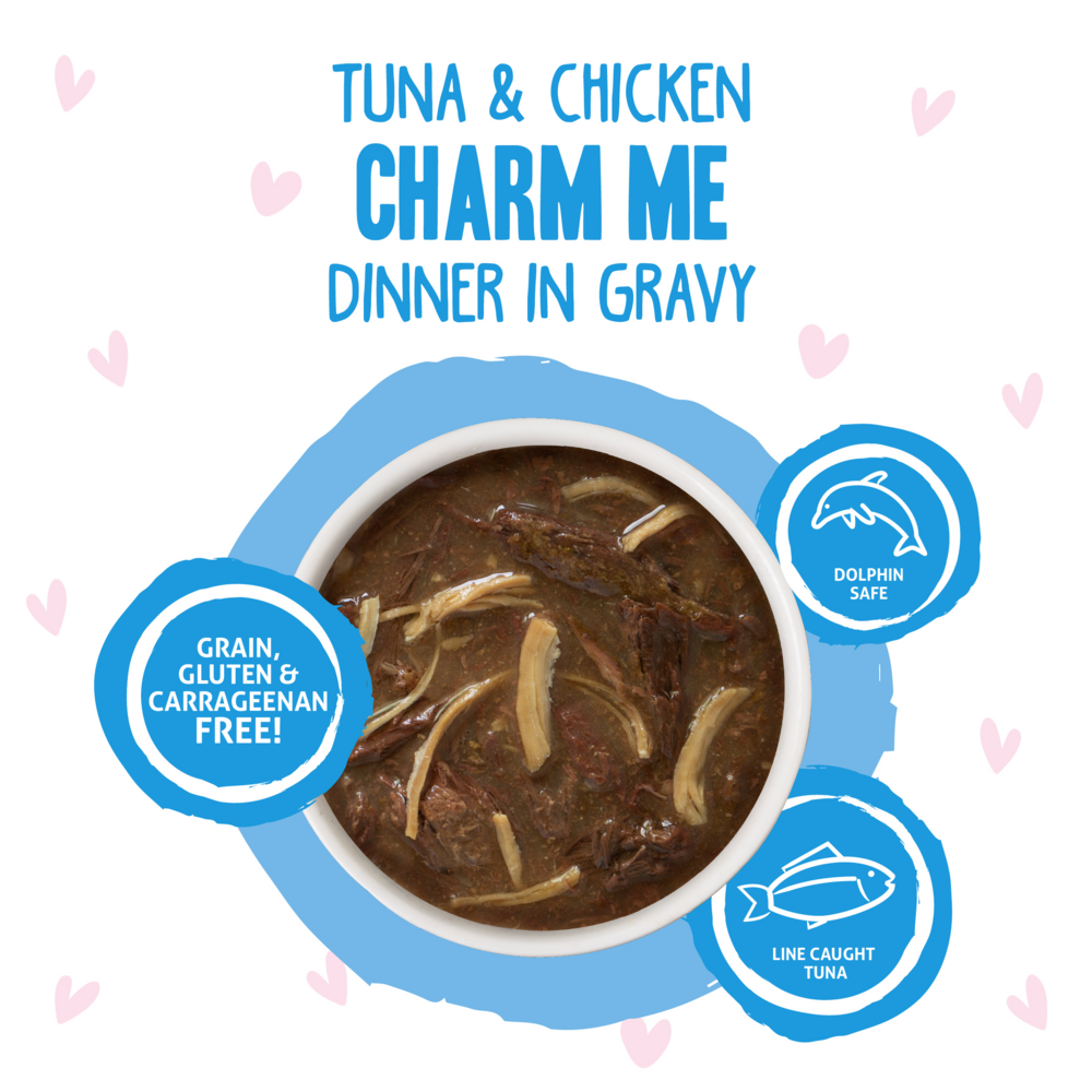 Weruva BFF Tuna & Chicken Charm Me Recipe Pouches Wet Cat Food