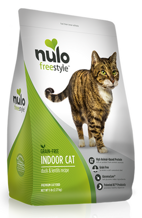 Nulo Freestyle Cat Indoor Grain Free Duck