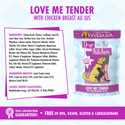 Weruva Dogs in the Kitchen Love Me Tender Grain Free Chicken Dog Food Pouch