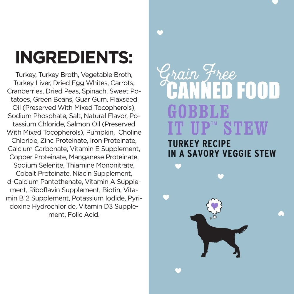 I and Love and You Grain Free Gobble It Up Stew Canned Dog Food