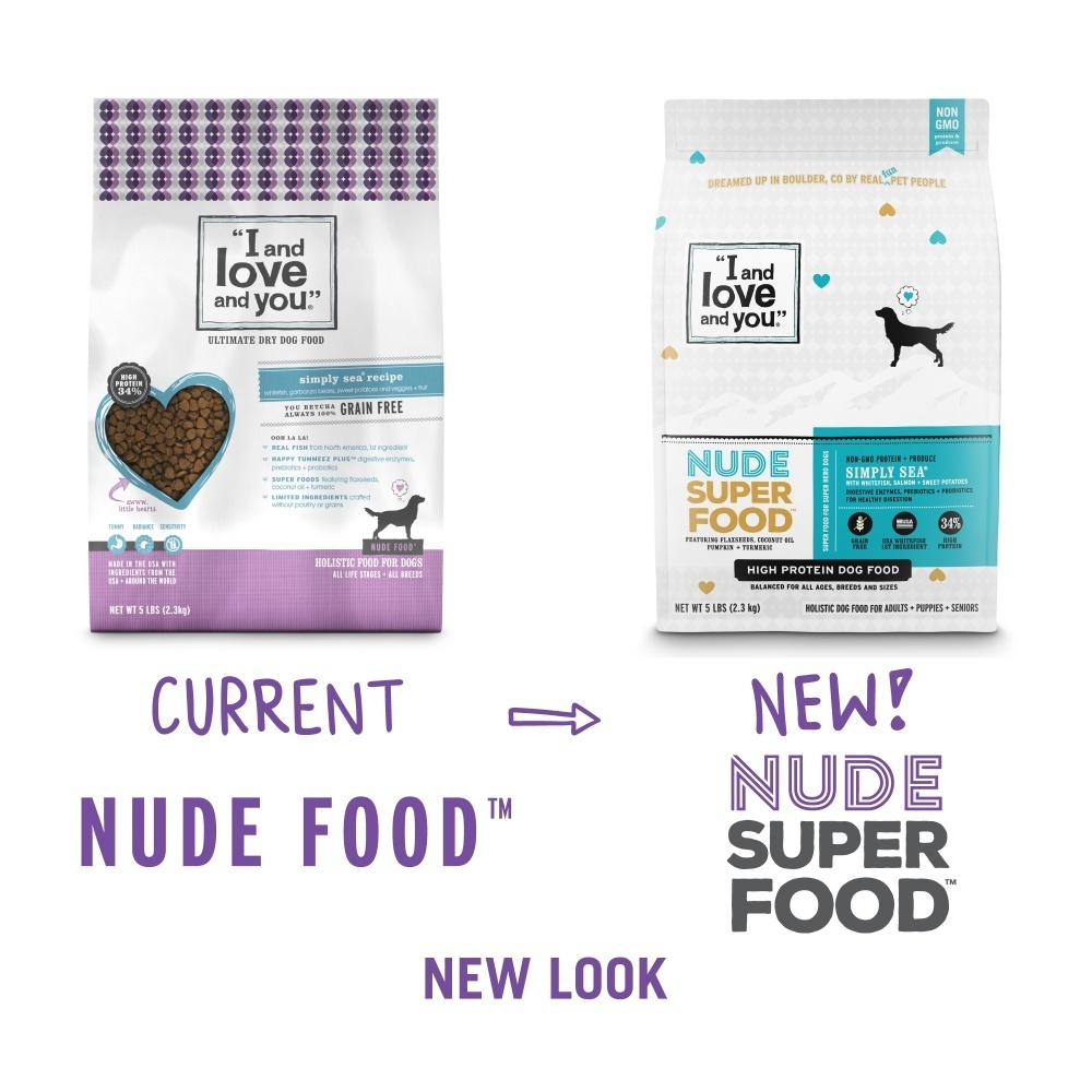 I and Love and You Grain Free Nude Super Food Simply Sea Dry Dog Food