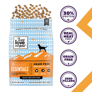 I and Love and You Grain Free Naked Essentials Chicken & Duck Dry Dog Food