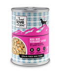 I And Love And You Grain Free Moo Moo Venison Stew Canned Dog Food