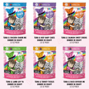 Weruva Grain Free BFF OMG Rainbow A Go Go Cat Variety Pouches Pack