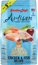 Grandma Lucy's Artisan Grain-Free  Chicken and Fish Freeze-Dried Cat Food