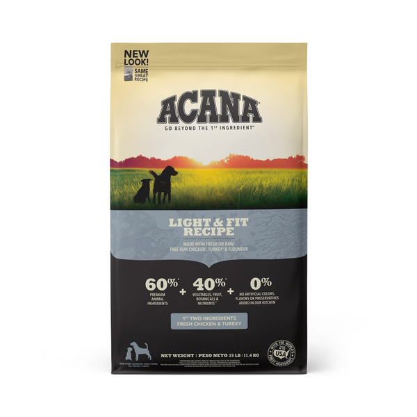 ACANA Adult Dry Dog Food Light & Fit Recipe