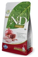 Farmina Prime N&D Natural and Delicious Grain Free Kitten Chicken & Pomegranate Dry Cat Food