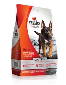 Nulo Freestyle Limited+ Puppy/Adult Grain Free Turkey