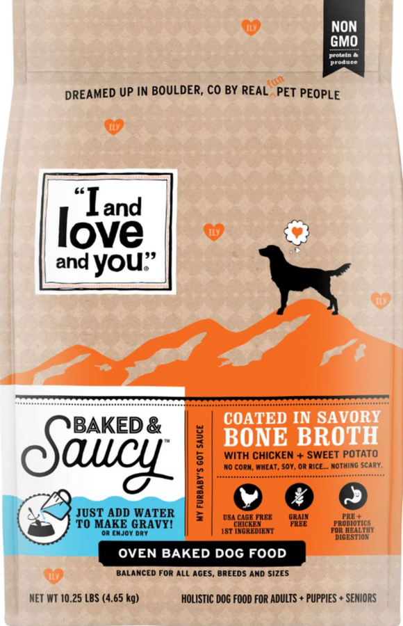 I and Love and You Baked & Saucy Chicken & Sweet Potato Dry Dog Food