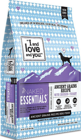 I and Love and You Naked Essentials Ancient Grain Chicken & Turkey Recipe Dry Dog Food