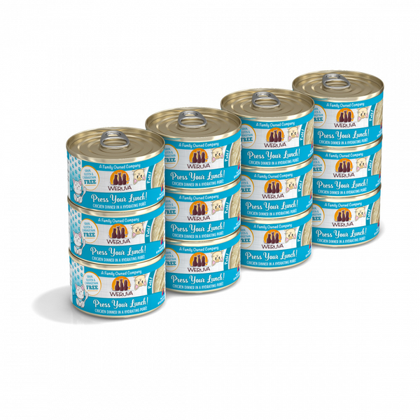 Weruva Classic Cat Pate Press Your Lunch! with Chicken Canned Cat Food