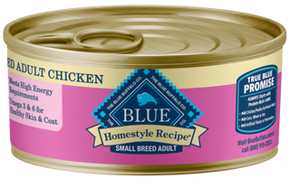 Blue Buffalo Homestyle Recipe Small Breed Adult Chicken Dinner with Garden Vegetables Canned Dog Food