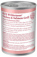 Blue Buffalo Wilderness High-Protein Grain-Free Chicken & Salmon Grill Adult Canned Dog Food