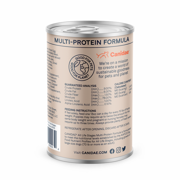 Canidae All Life Stages Formula Canned Dog Food