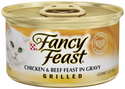 Fancy Feast Grilled Chicken and Beef Canned Cat Food