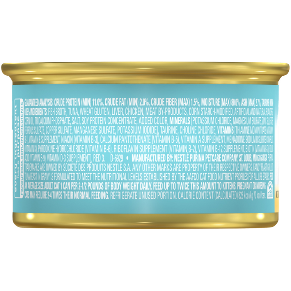 Fancy Feast Grilled Tuna Canned Cat Food