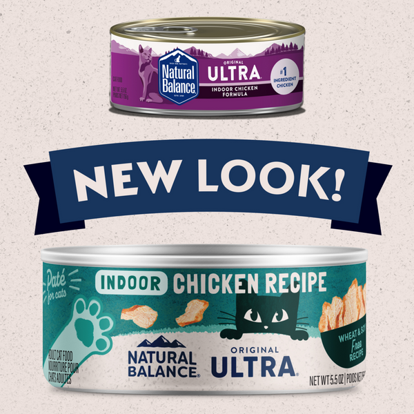 Natural Balance Original Ultra Indoor Chicken Recipe Canned Wet Cat Food