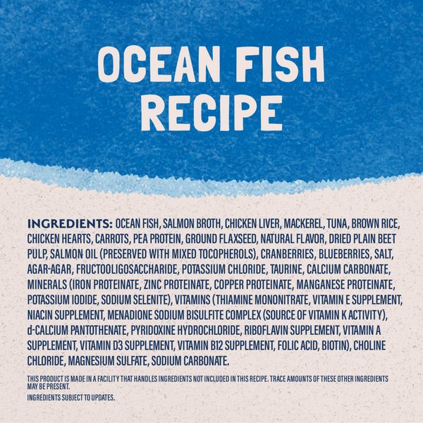 Natural Balance Original Ultra Ocean Fish Recipe Canned Wet Cat Food