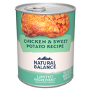 Natural Balance Limited Ingredient Grain Free Chicken & Sweet Potato Recipe Wet Canned Dog Food