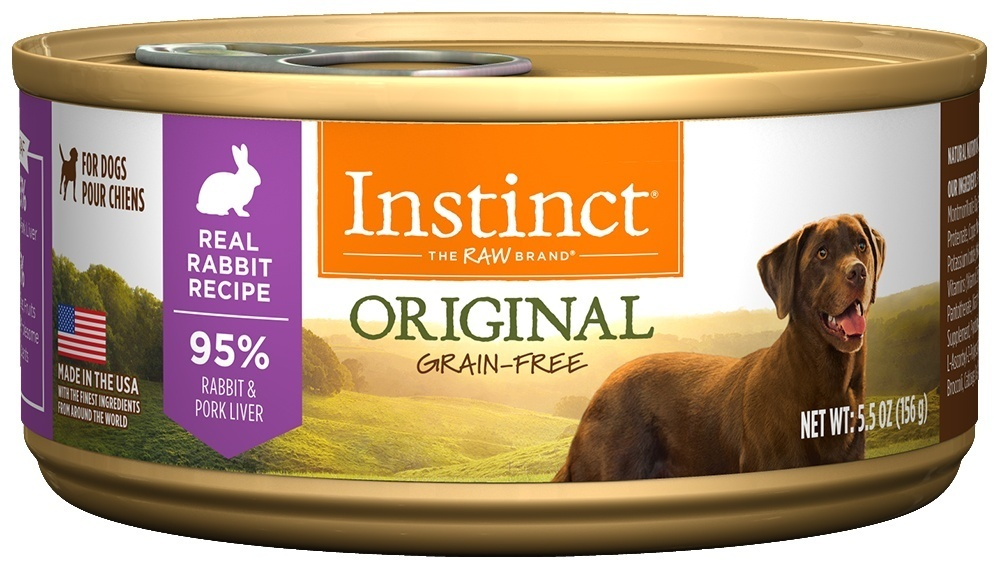 Instinct Grain-Free Rabbit Formula Canned Dog Food