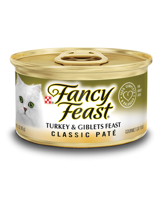 Fancy Feast Classic Turkey and Giblets Feast Canned Cat Food